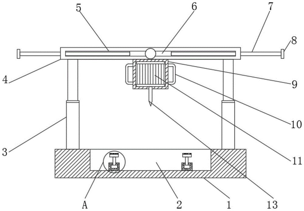 一种用于建筑工程的板材打孔装置的制作方法