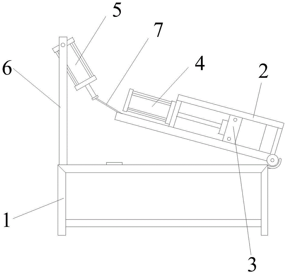 一种哑铃模具浇筑设备的制作方法