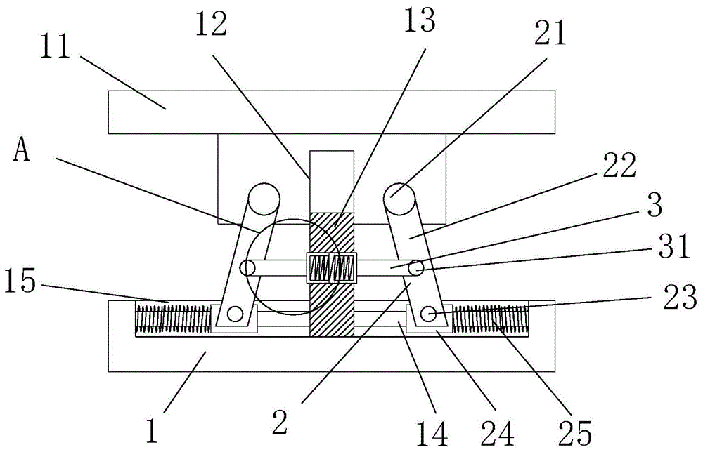 一种建筑用减震支座的制作方法