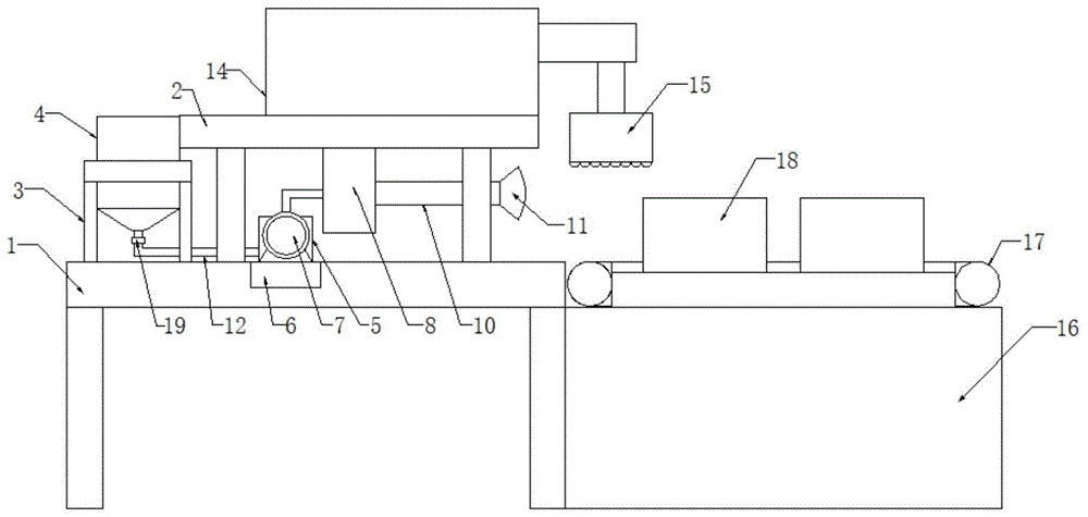 一种吸附材料熔喷生产设备的制作方法