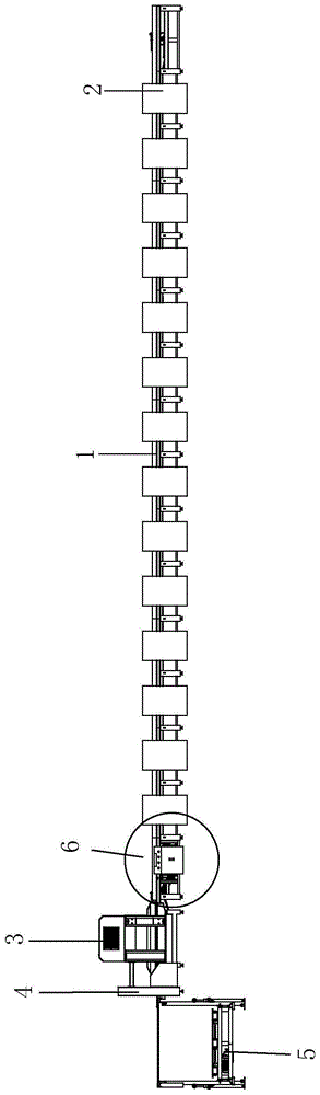 一种连续自动排板线的制作方法