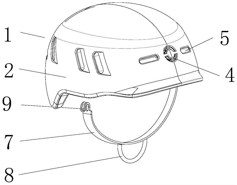 一种具有制冷制热功能的新型智能头盔的制作方法