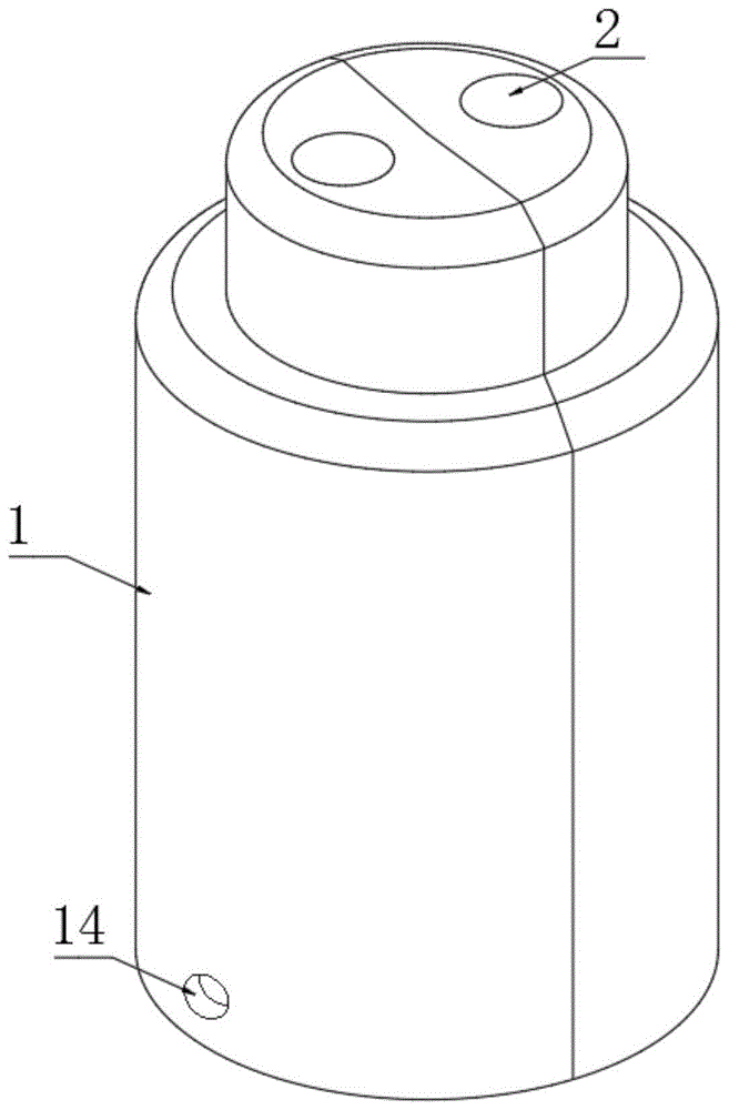 一种酒精碘伏二合一容器的制作方法