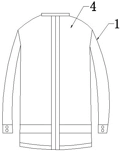 一种抑菌防护服的制作方法