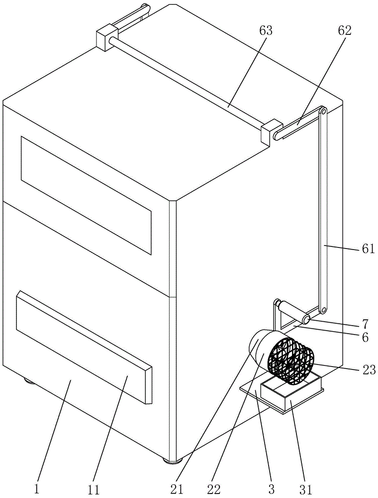 一种小样定型机用的快速降温装置的制作方法