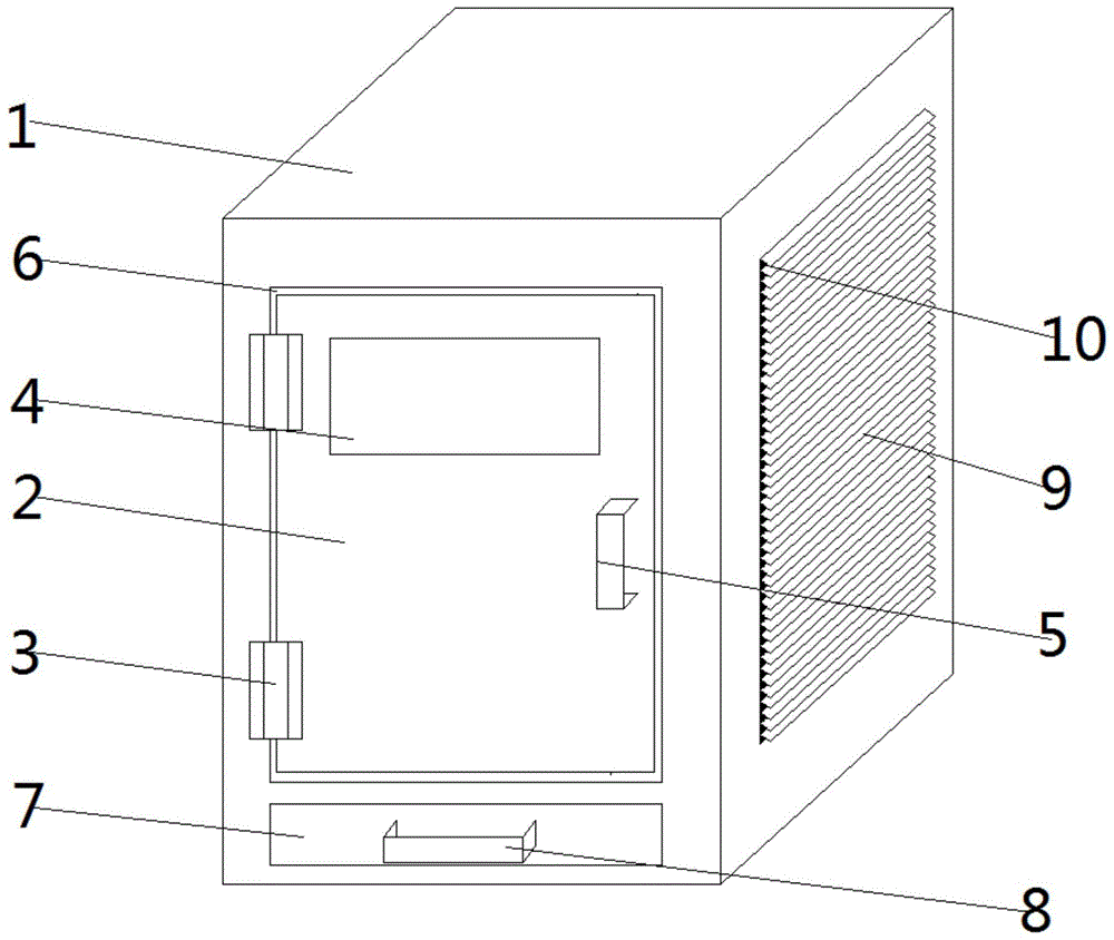 一种具有自动清理功能的建筑施工用开关柜的制作方法