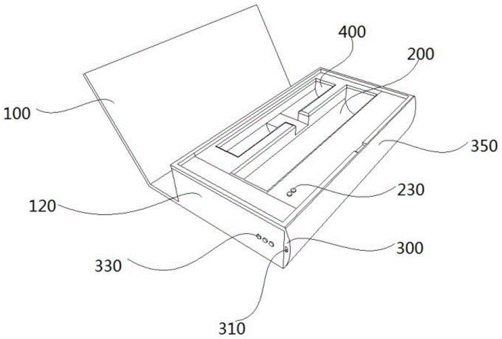 一种具有翻盖功能的电子烟充电盒的制作方法