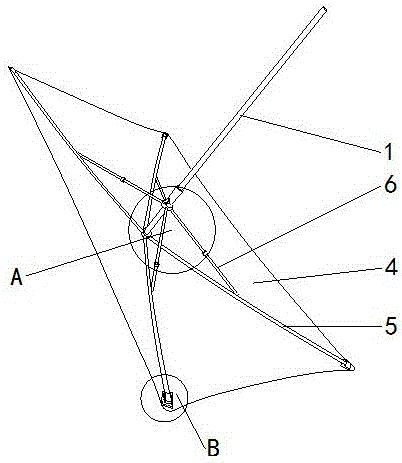 一种新型太阳伞的制作方法