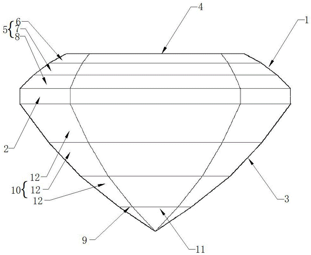 一种新阿斯切钻石的制作方法