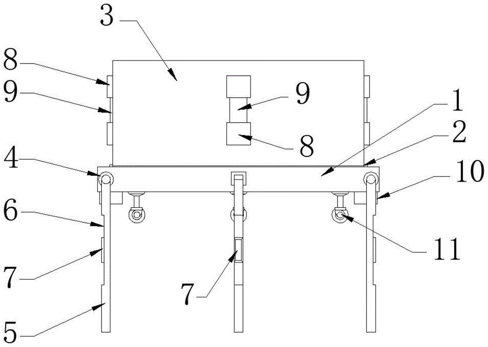 一种建筑工程用工程测量仪支架的制作方法