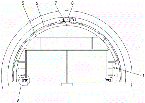 一种隧道二衬缺陷整治环纵向切割拆除设备施工工艺的制作方法