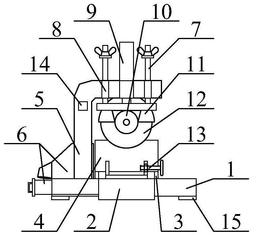 单边切断式管材切断机的制作方法