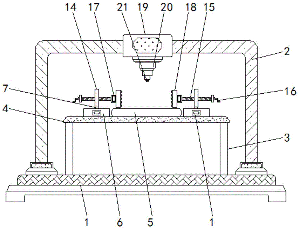 一种纺织机械配件加工数控机床用可快速拆卸夹具的制作方法