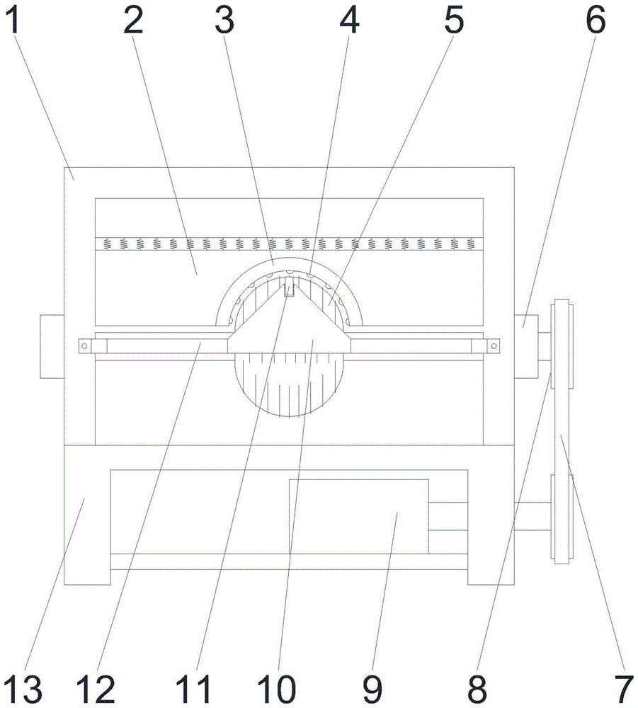 一种新型竹子展开装置的制作方法