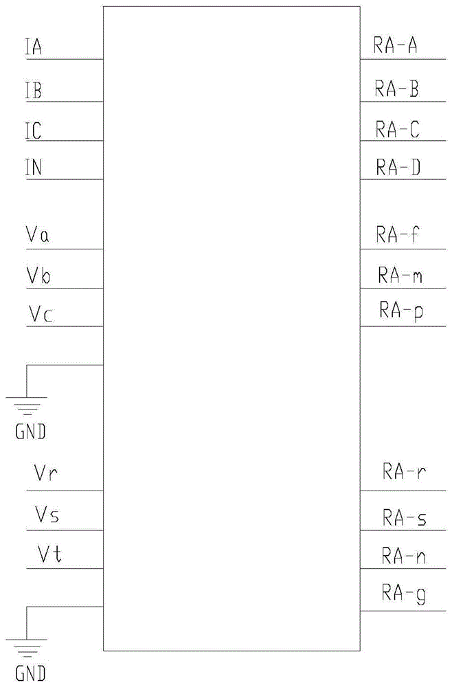 电流电压二次保护模块的制作方法