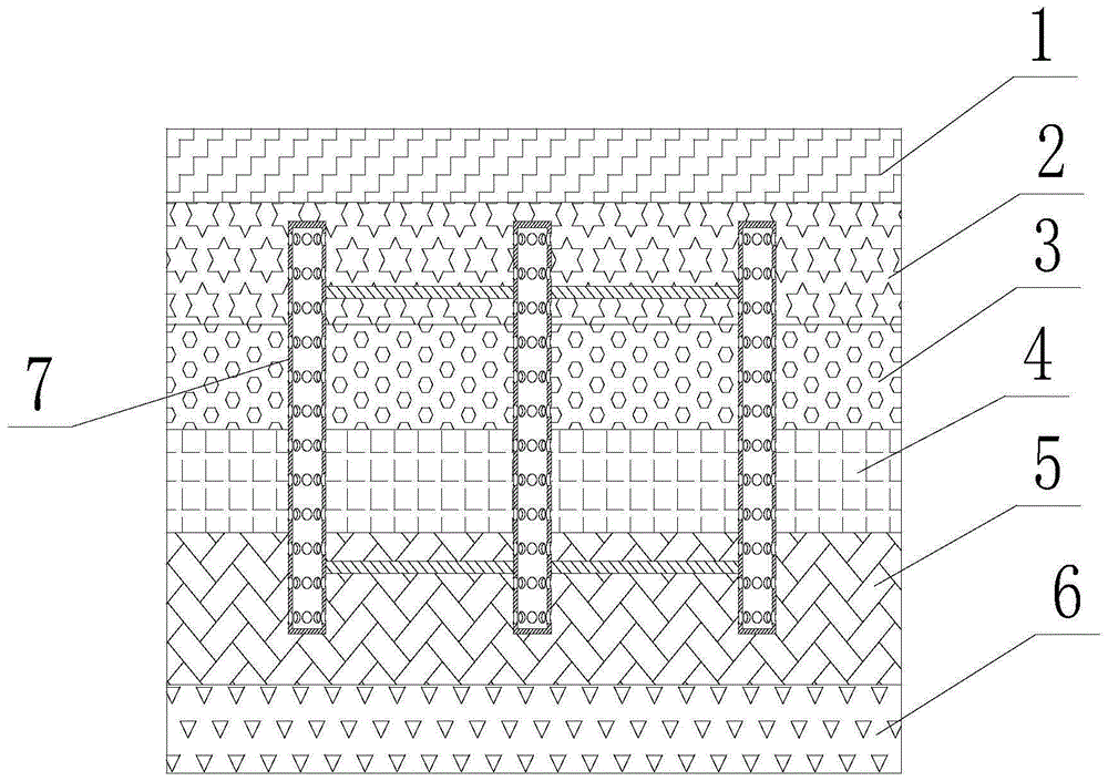 一种彩色透水地坪的制作方法