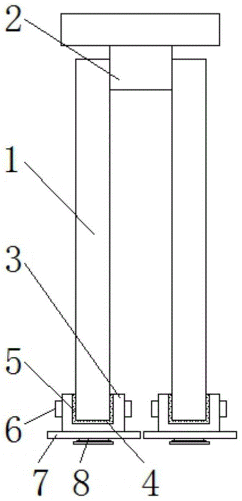 一种建筑施工用脚手架加固装置的制作方法