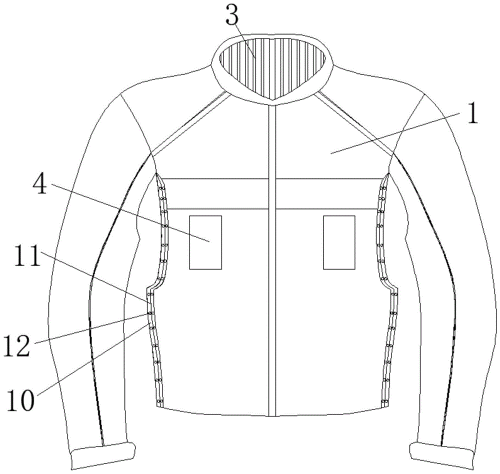 一种警用夏季舒适型骑行服的制作方法