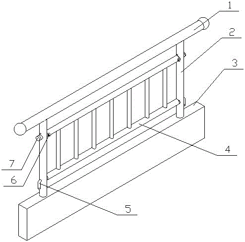 一种阳台防护栏的制作方法