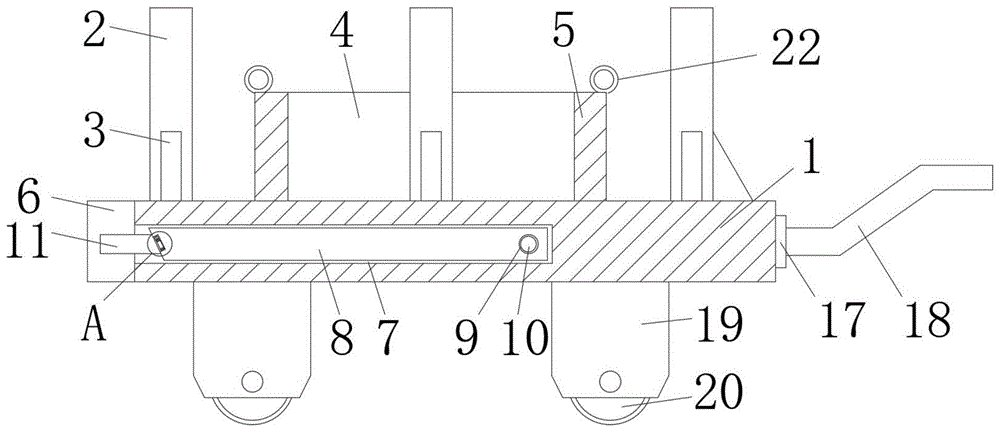 一种用于井下锚索及锁具运输的专用车的制作方法