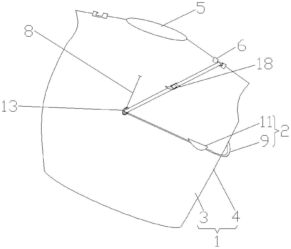 一种小儿上肢骨折手术衣的制作方法