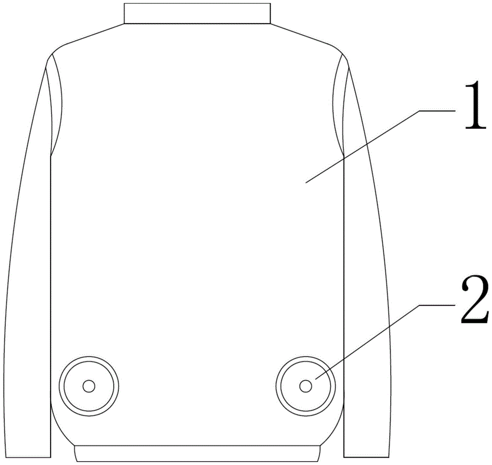 一种新型风扇散热防晒服的制作方法