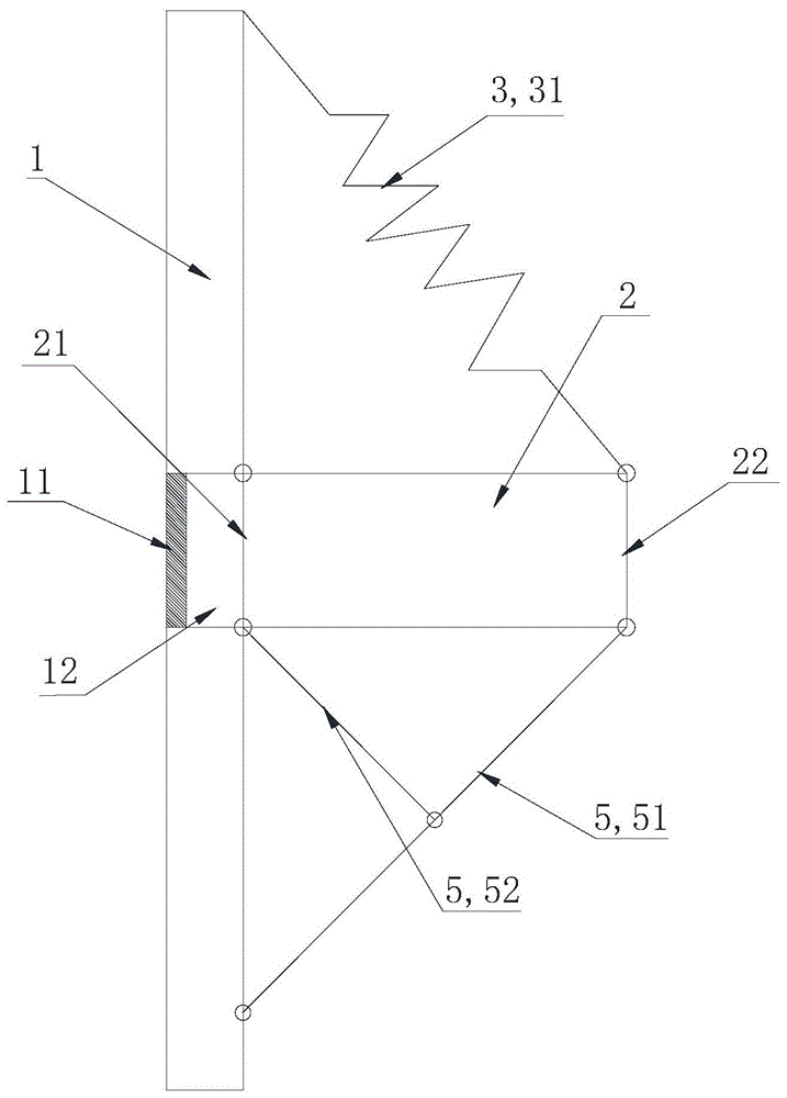 一种用于存取快递的门体结构的制作方法