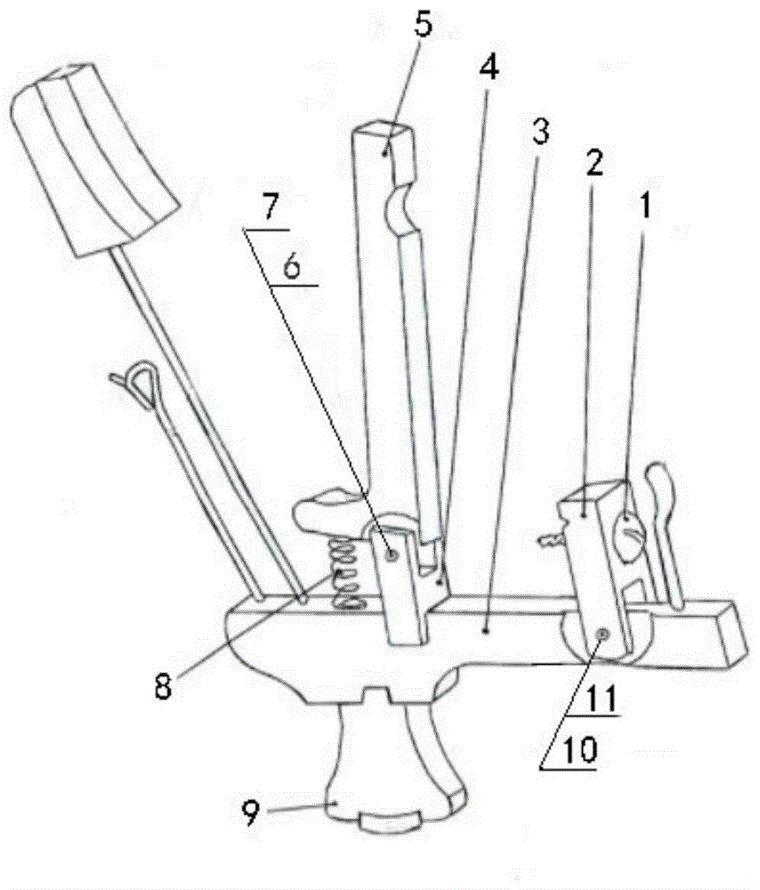 钢琴击弦机中的轴架的制作方法