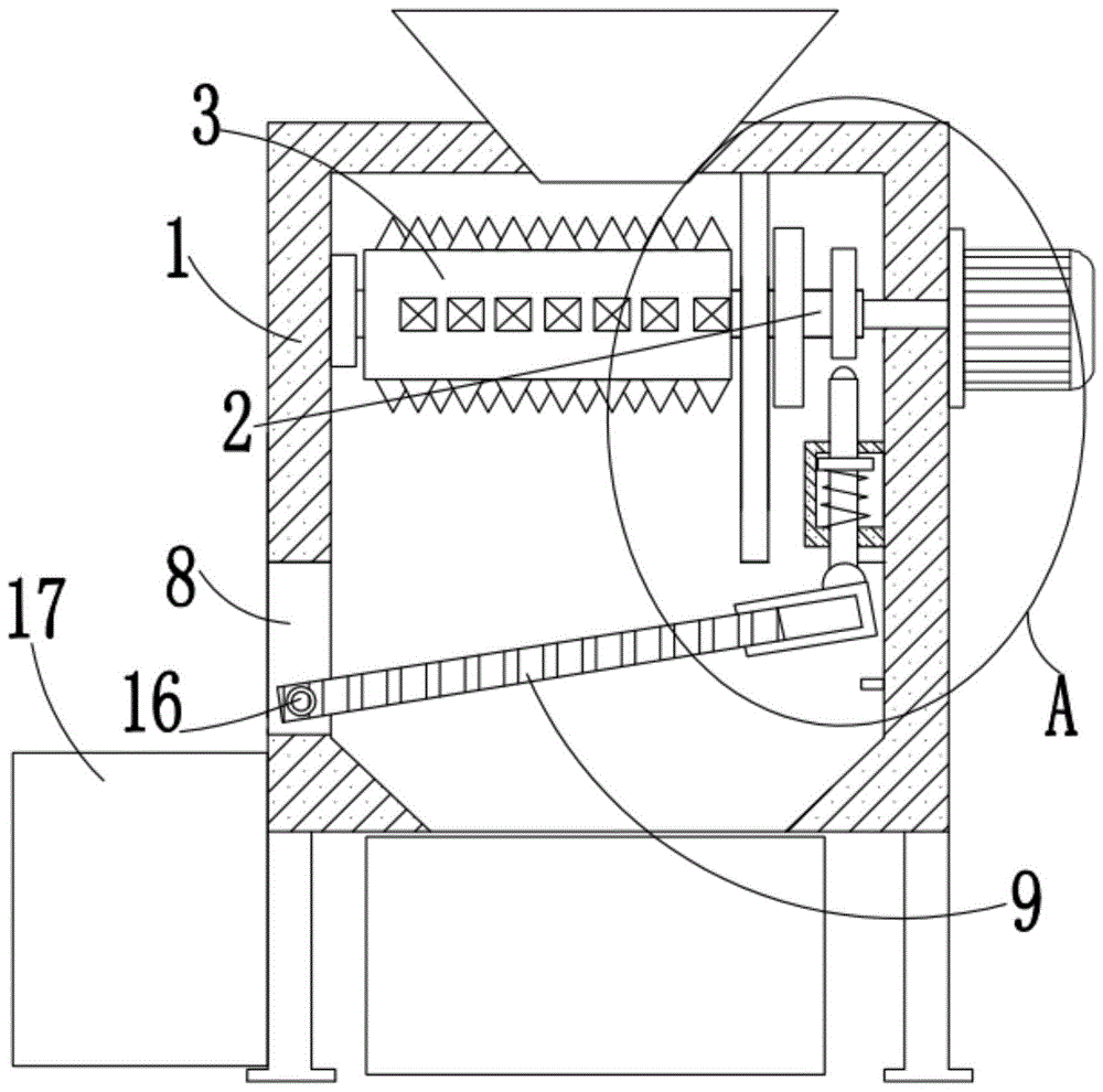 一种环保型建筑废料回收装置的制作方法