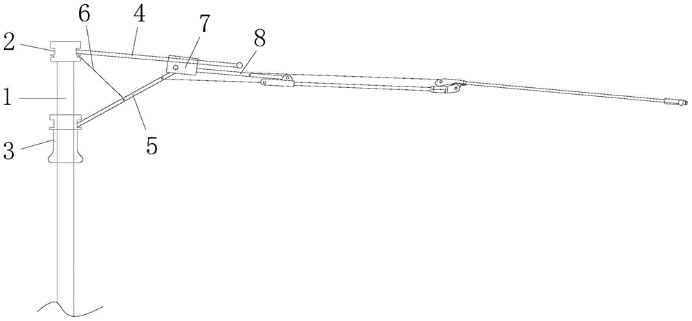 一种折式伞具伸缩开收结构的制作方法