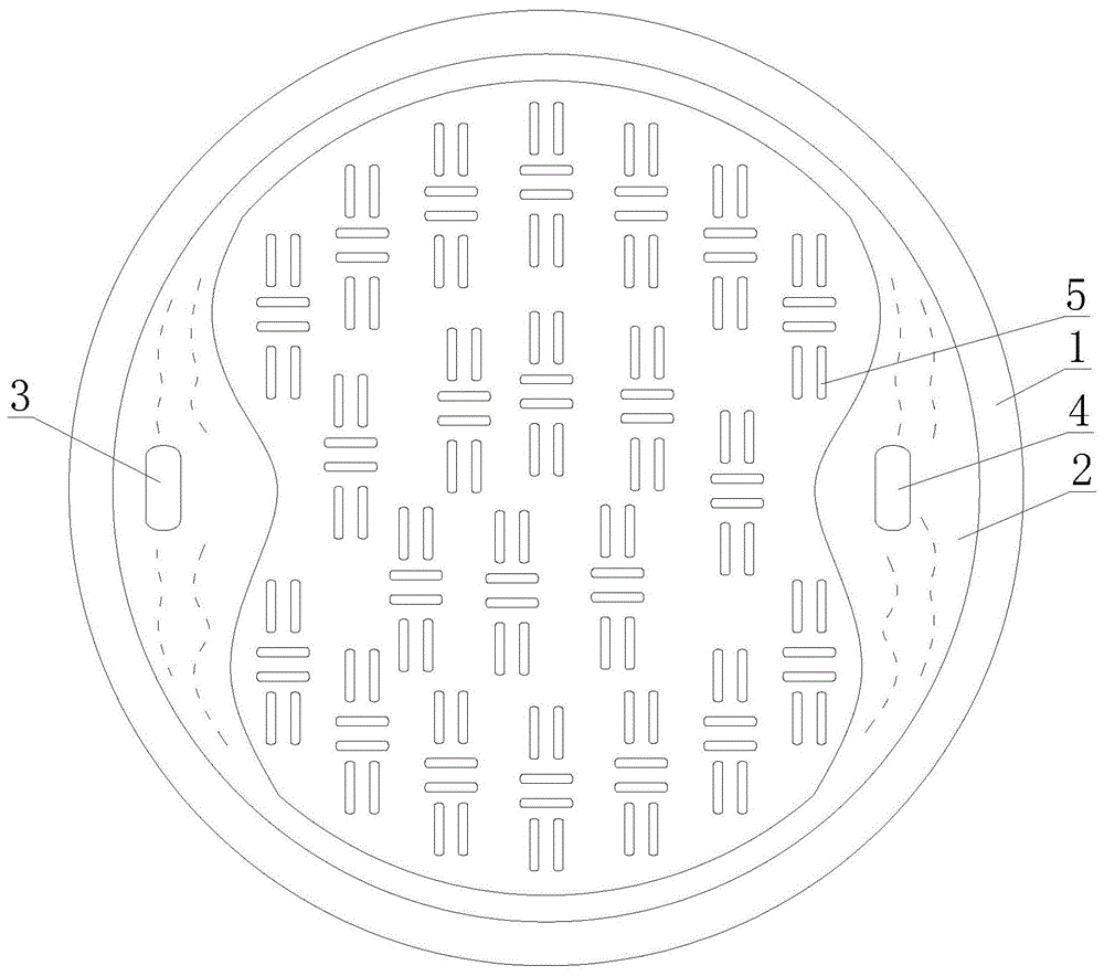 一种具备垃圾导流功能的防堵塞复合井盖的制作方法