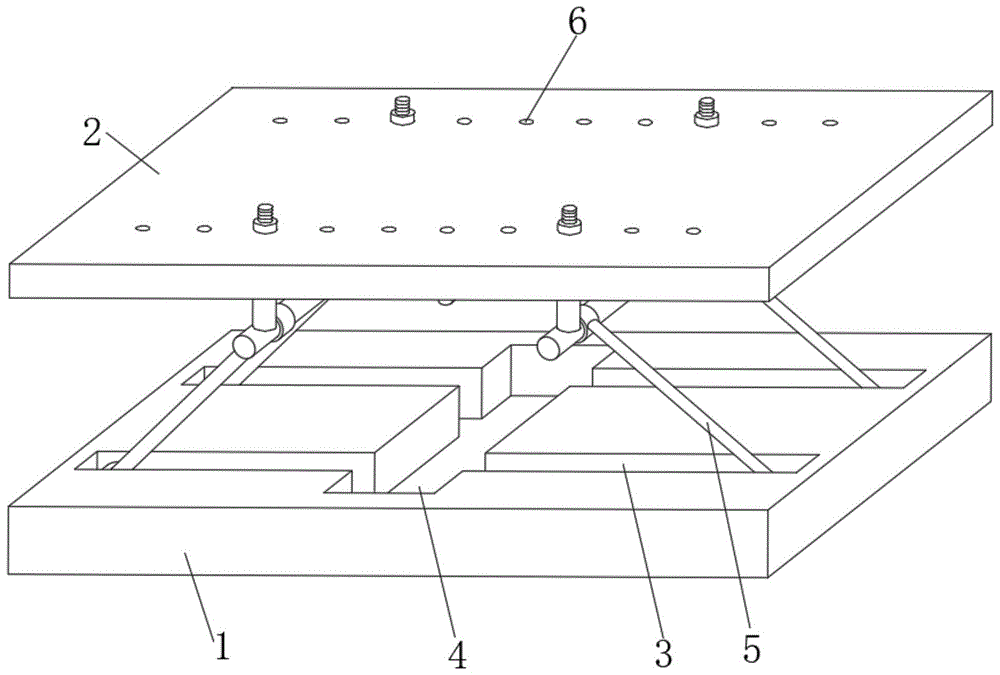 一种便于组装的纺织机械用支架的制作方法