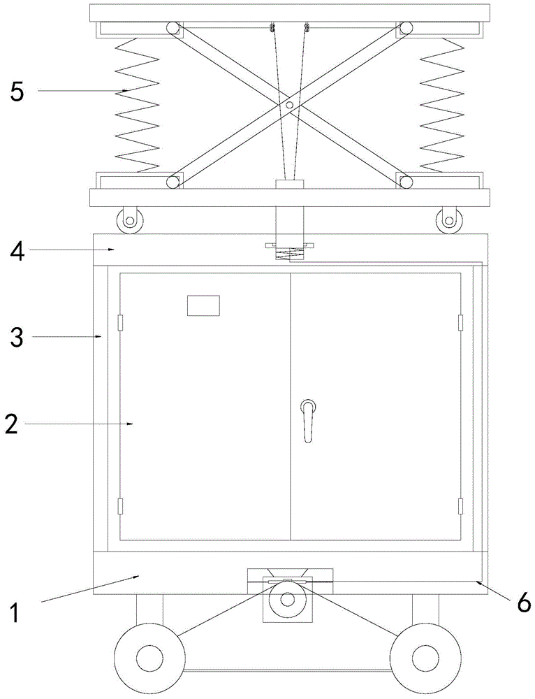 一种工程建设用的电器柜的制作方法