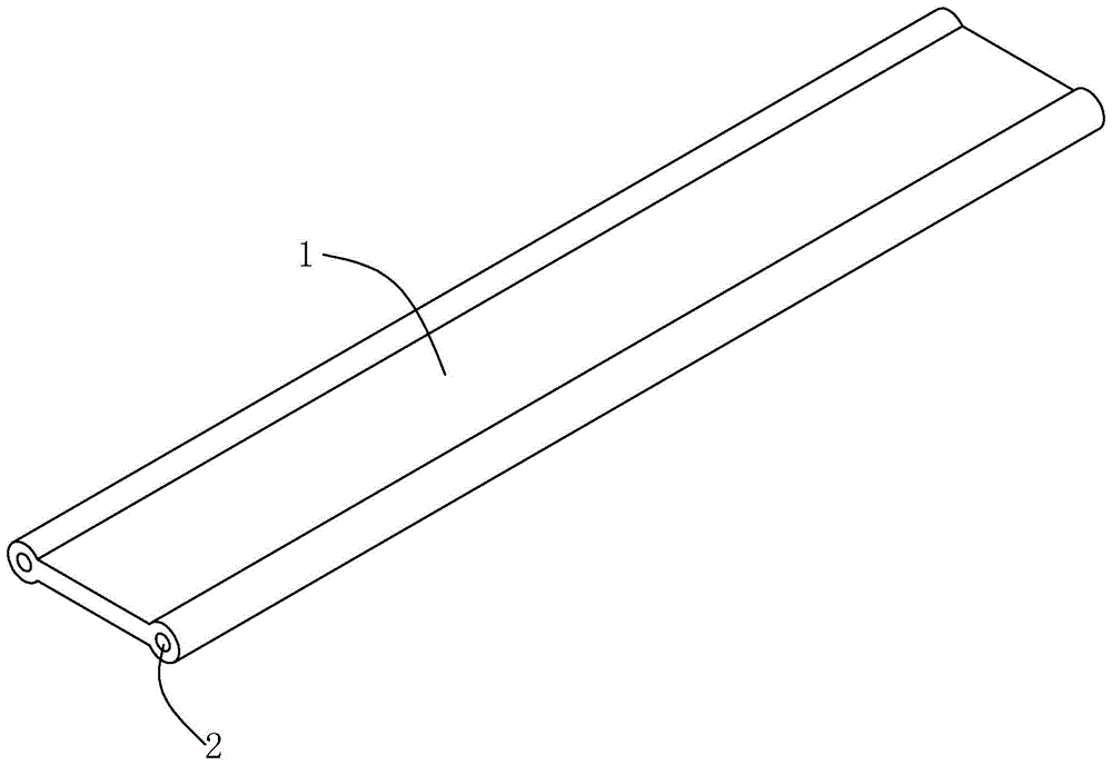 一种双支鼻梁条的制作方法