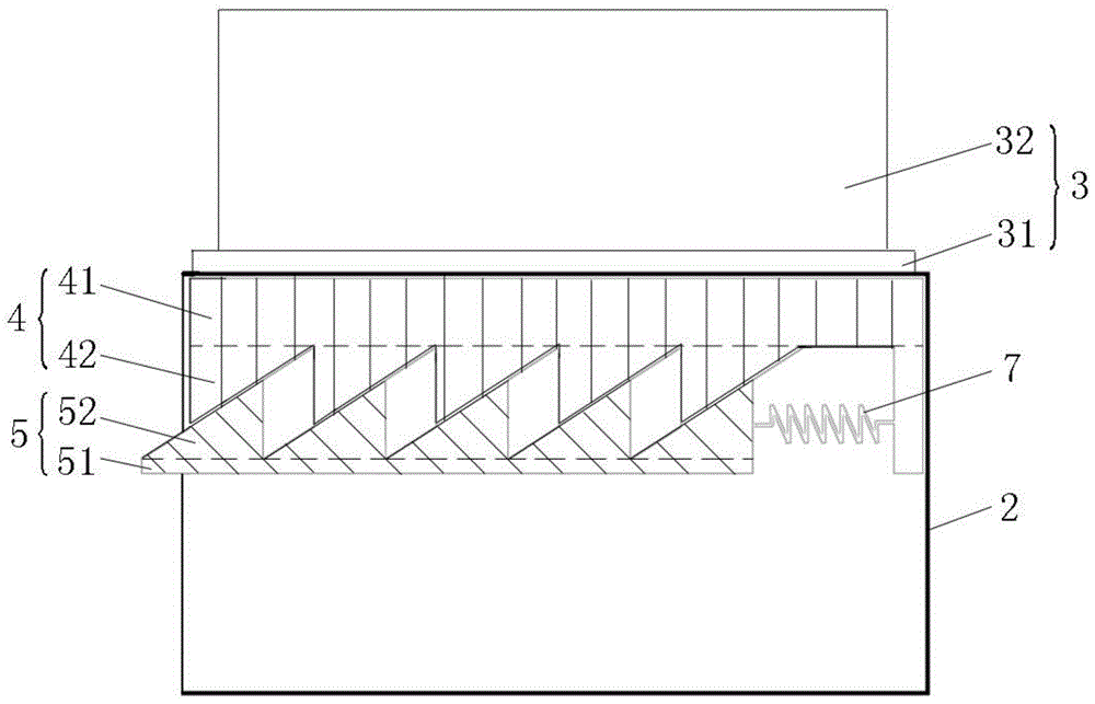 一种服务器接插组件及其动态填充间隙导热结构的制作方法