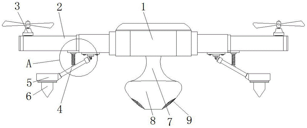 一种具有取水过滤结构的取水无人机的制作方法