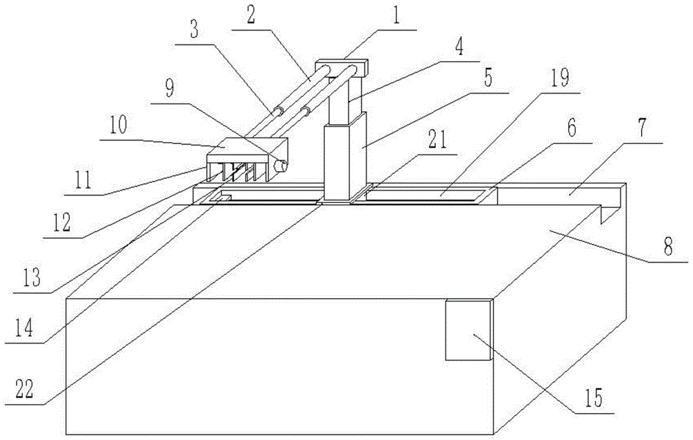 一种用于PLC实训教学的夹取机构的制作方法