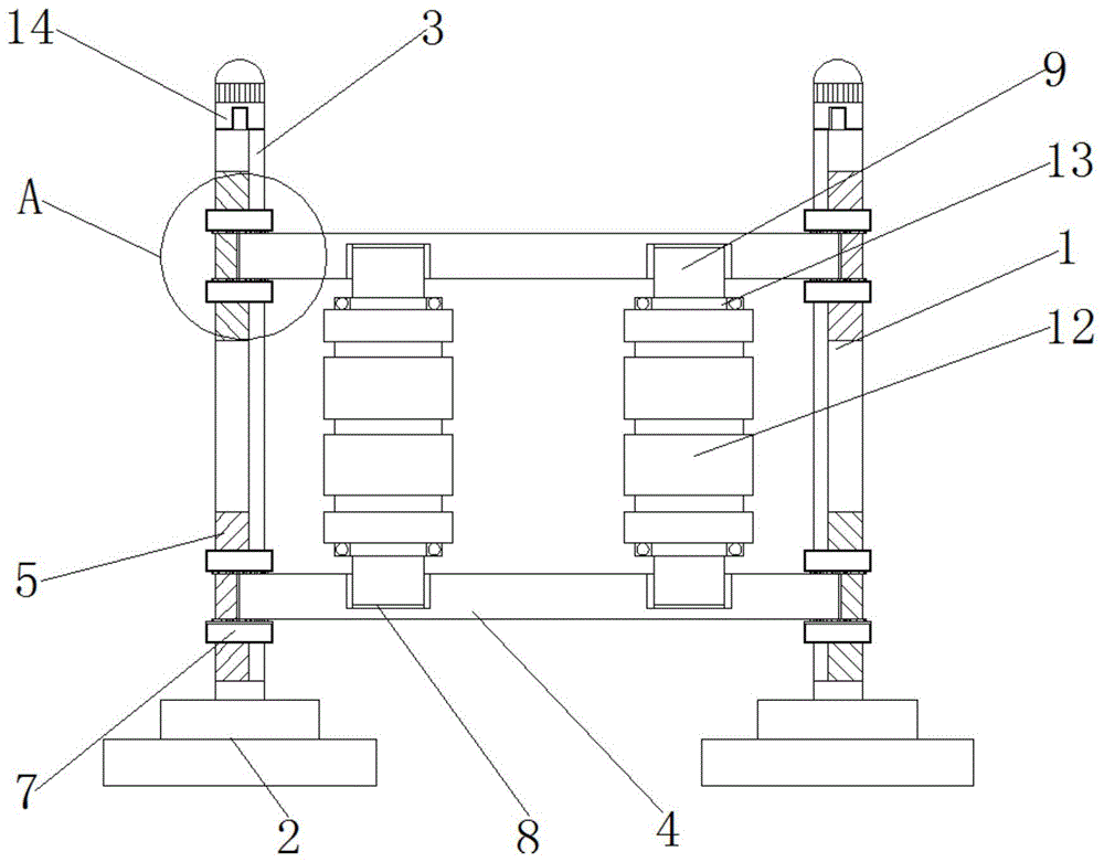 一种钢结构桥梁防火防护栏的制作方法