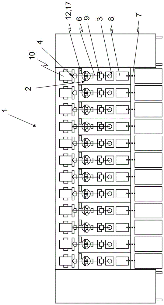 半自动或全自动生产交叉卷绕络筒的纺纱机的操作方法与流程