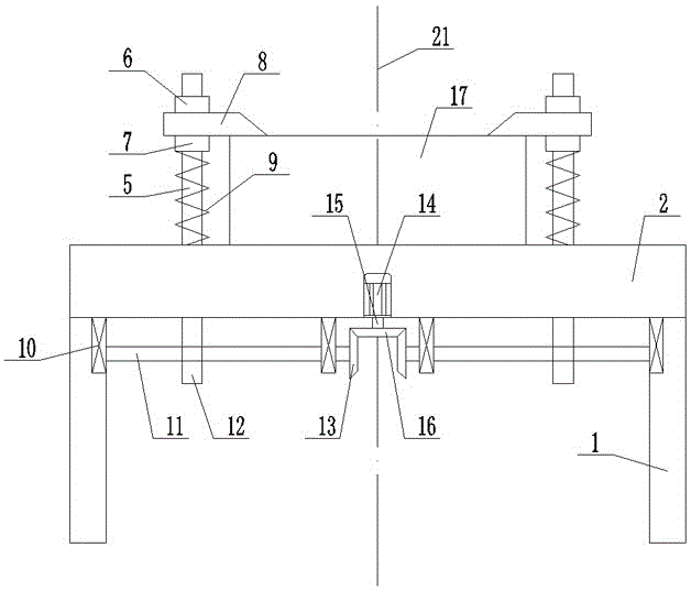 柴油机油箱箱体加工用夹具的制作方法