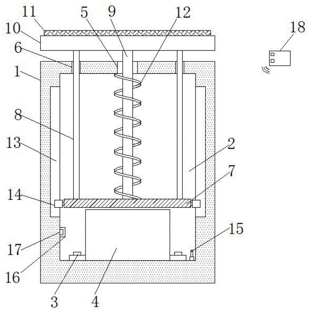 一种冲压模具废料脱落机构的制作方法