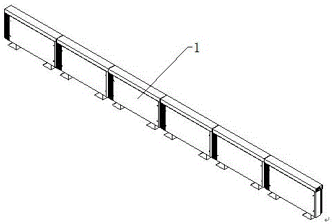 一种建筑施工用主动防尘围栏的制作方法