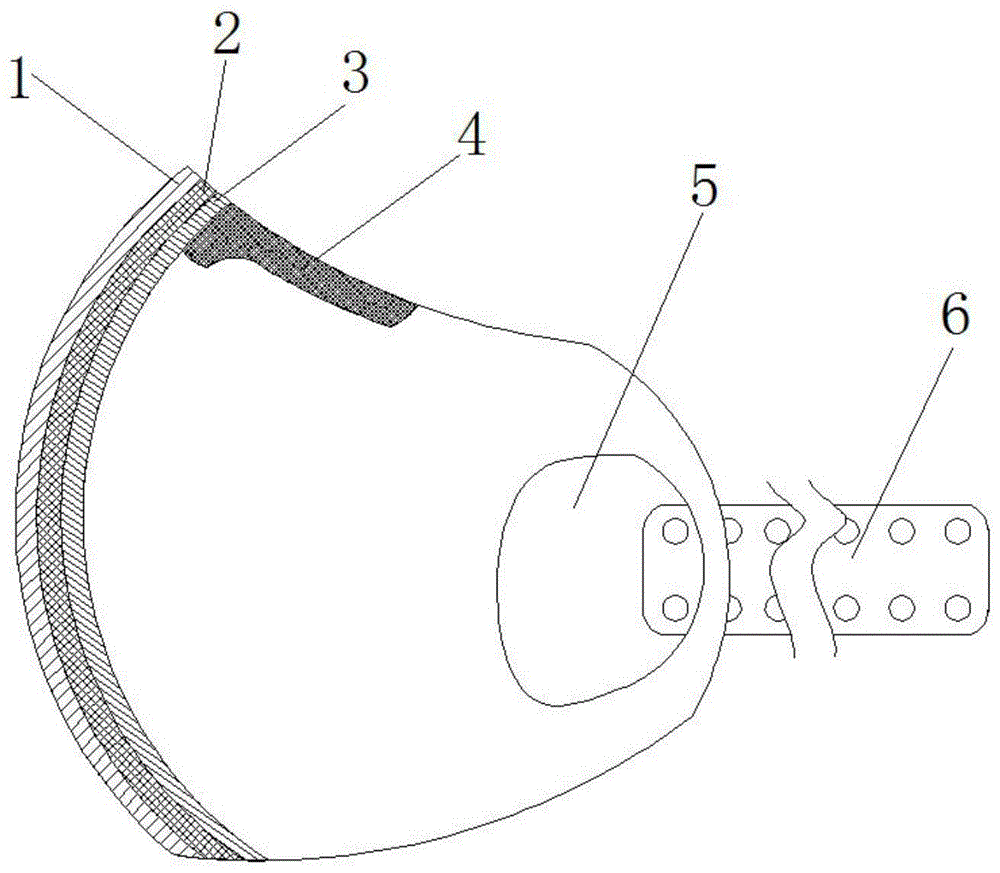 一种免鼻夹一体式抗菌除臭口罩的制作方法