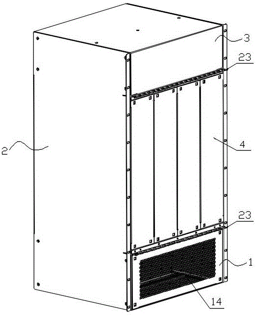 一种适用于5G BBU机柜的子框结构的制作方法