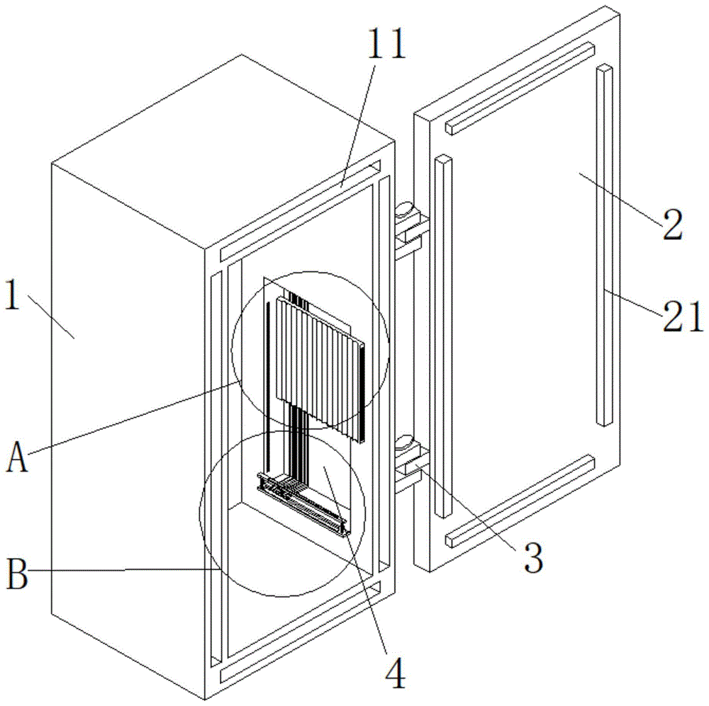 一种具有线缆排布结构的低压开关柜的制作方法