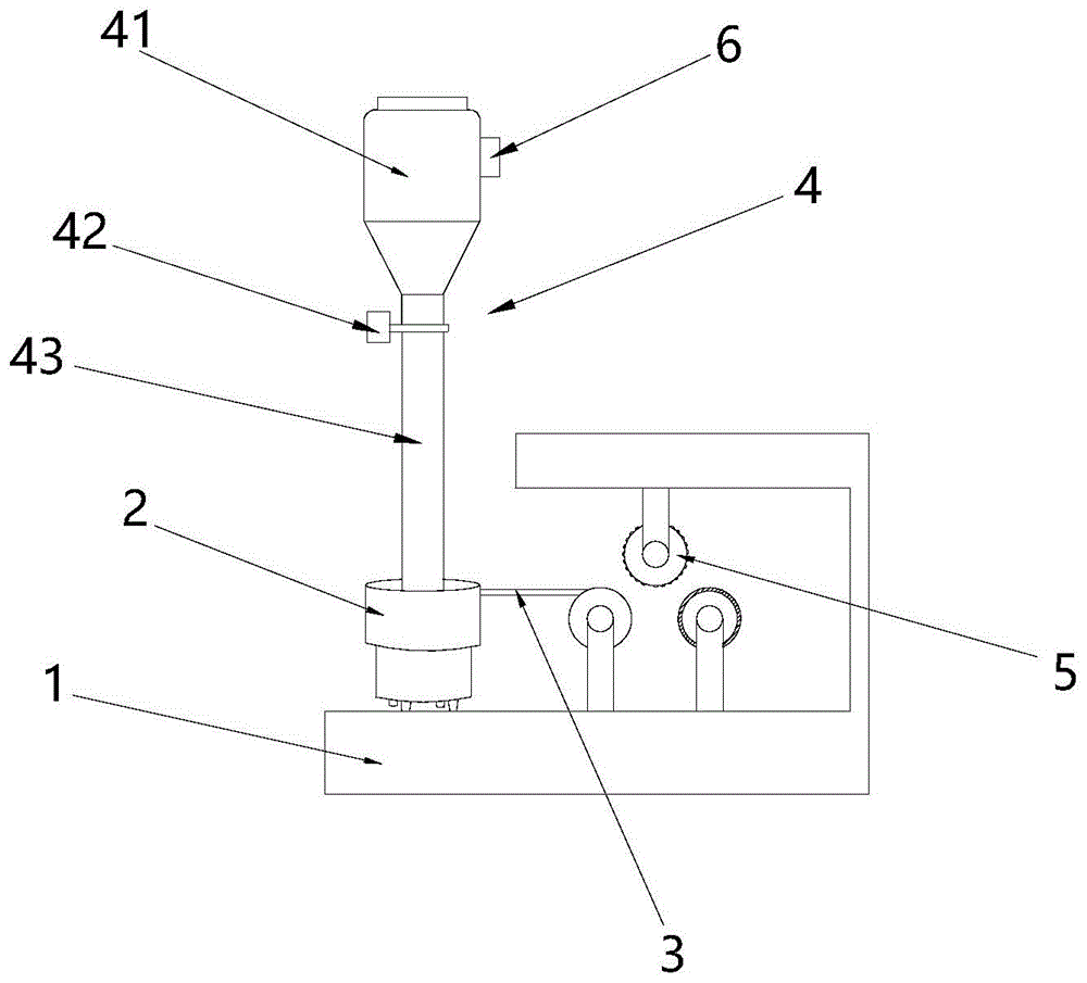 一种高效送料滚圆机的制作方法