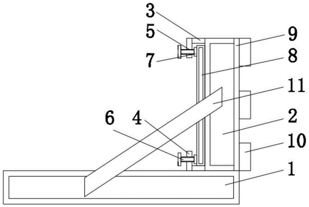 风机出口消声框架板的制作方法