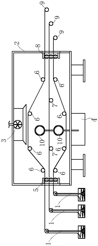 一种布料用的烘干装置的制作方法