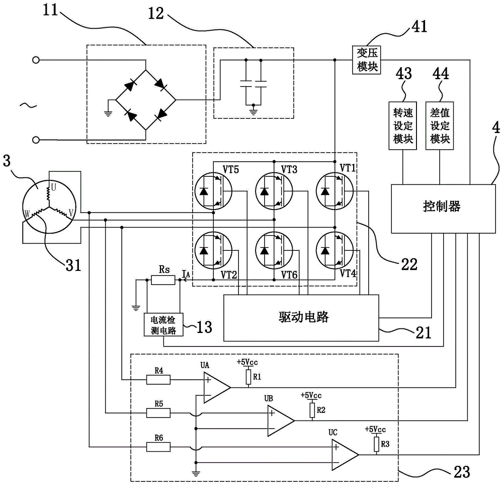 交流无刷电动工具的制作方法