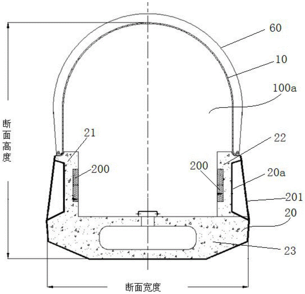 加强筋式分体真空管道结构及具有其的磁悬浮高速列车的制作方法